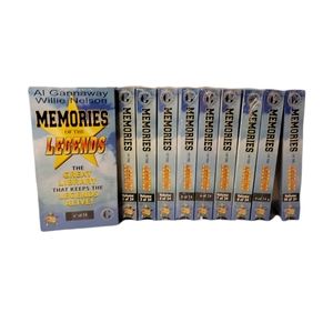 Memories of the Legends VHS Tapes Volume 1-10